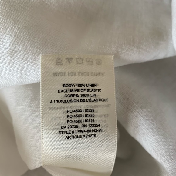 ARITZIA Wilfred Naeva Linen Button Front Dress S - Picture 16 of 16